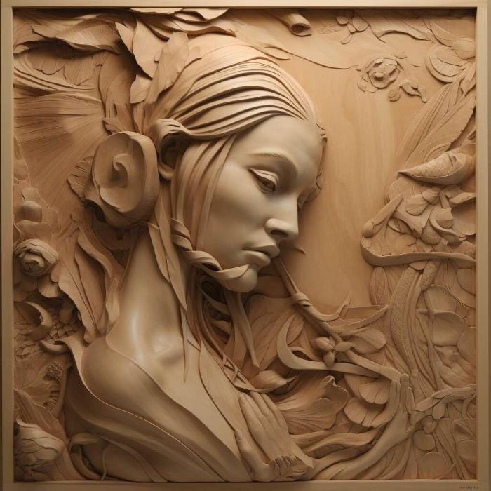 نموذج ثلاثي الأبعاد لآلة CNC 3D Art 